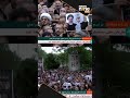 Mourners gather for the funeral procession of Irans president | #shorts  - 00:32 min - News - Video