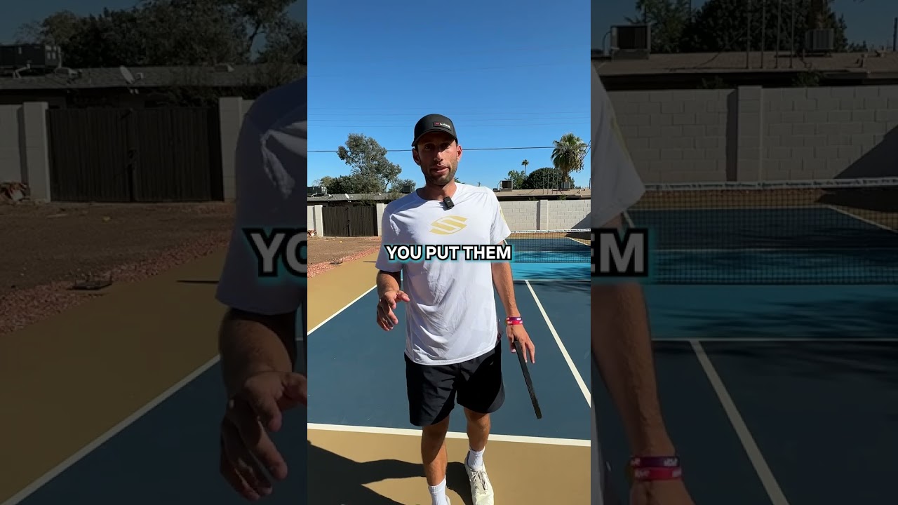 Advanced tip #16 - Something really fun about pickleball is going from defense to offense in a singl