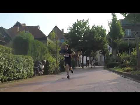 Die letzten 1km zur neuen Bestzeit 33:54 auf 10km :) Battle 1./2. - Steinfurter Abendlauf 2018