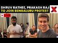 CJP PROTEST LIVE: ‘Vote Chori’ Row Explodes As Rathee, Prakash Raj Join Bengaluru Protest