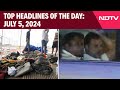 Rahul Gandhi News | Rahul Gandhi To Visit Hathras Today | Top Headlines Of The Day: July 5, 2024