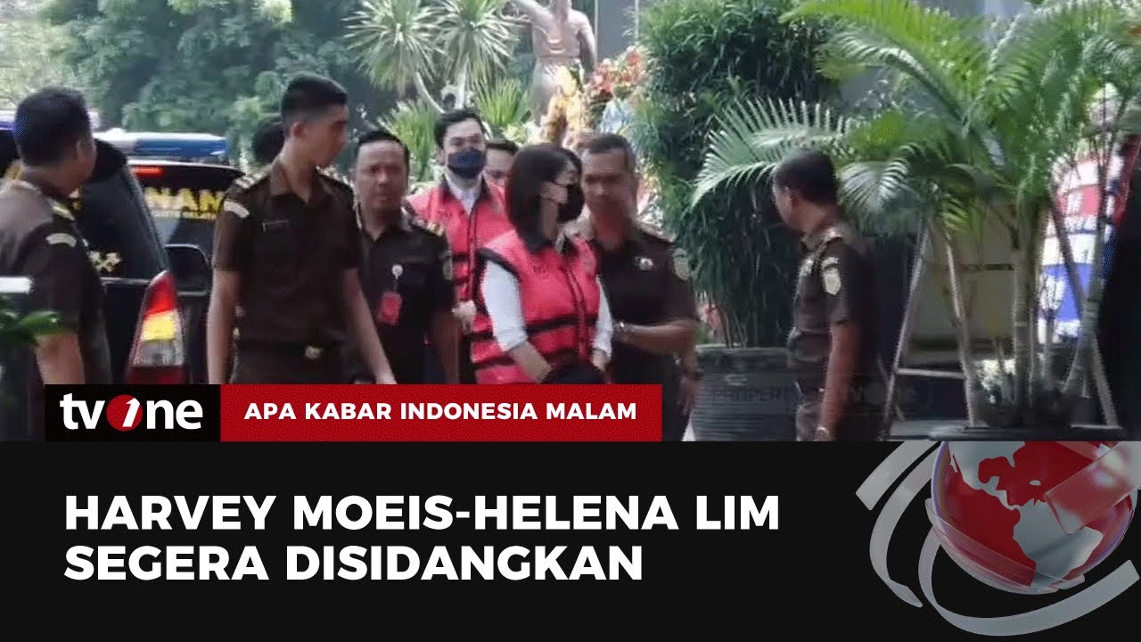 Kejagung Limpahkan Berkas Harvey Moeis dan Helena Lim ke Kejari Jakarta Selatan | AKIM tvOne