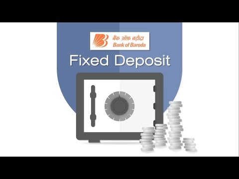 Bank Of Baroda Fixed Deposit Rates