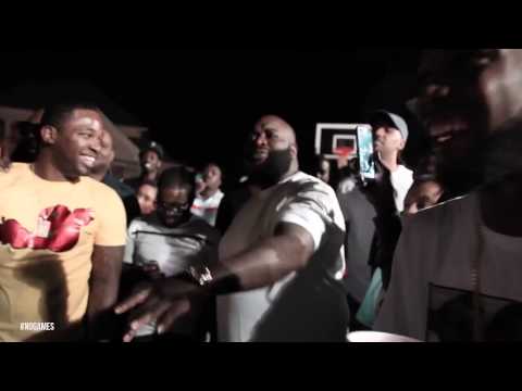 Rick Ross, Dj Khaled, Meek Mill & French Montana bet $120K on 5 basketball shots