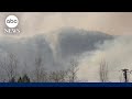 Wildfires continue to rage across the Carolinas