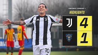 HIGHLIGHTS Primavera 1 | Juventus 4-1 Lecce | POKER with Vacca's Brace!