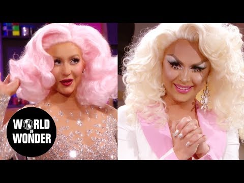 Christina Aguilera Surprises Farrah Moan During Untucked: RuPaul's Drag Race Season 10