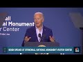Biden speaks at the opening of Stonewall National Monument Visitor Center  - 01:37 min - News - Video