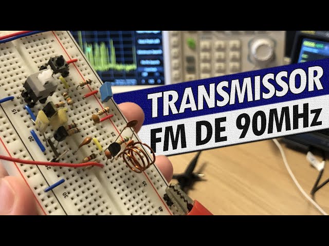TRANSMISSOR FM 90MHz PARA RÁDIO CONTROLE (MONTE O SEU!)