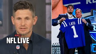 NFL LIVE | Dan O. reacts to Colts landing best defensive player in NFL Draft in UCLA DE Laiatu Latu