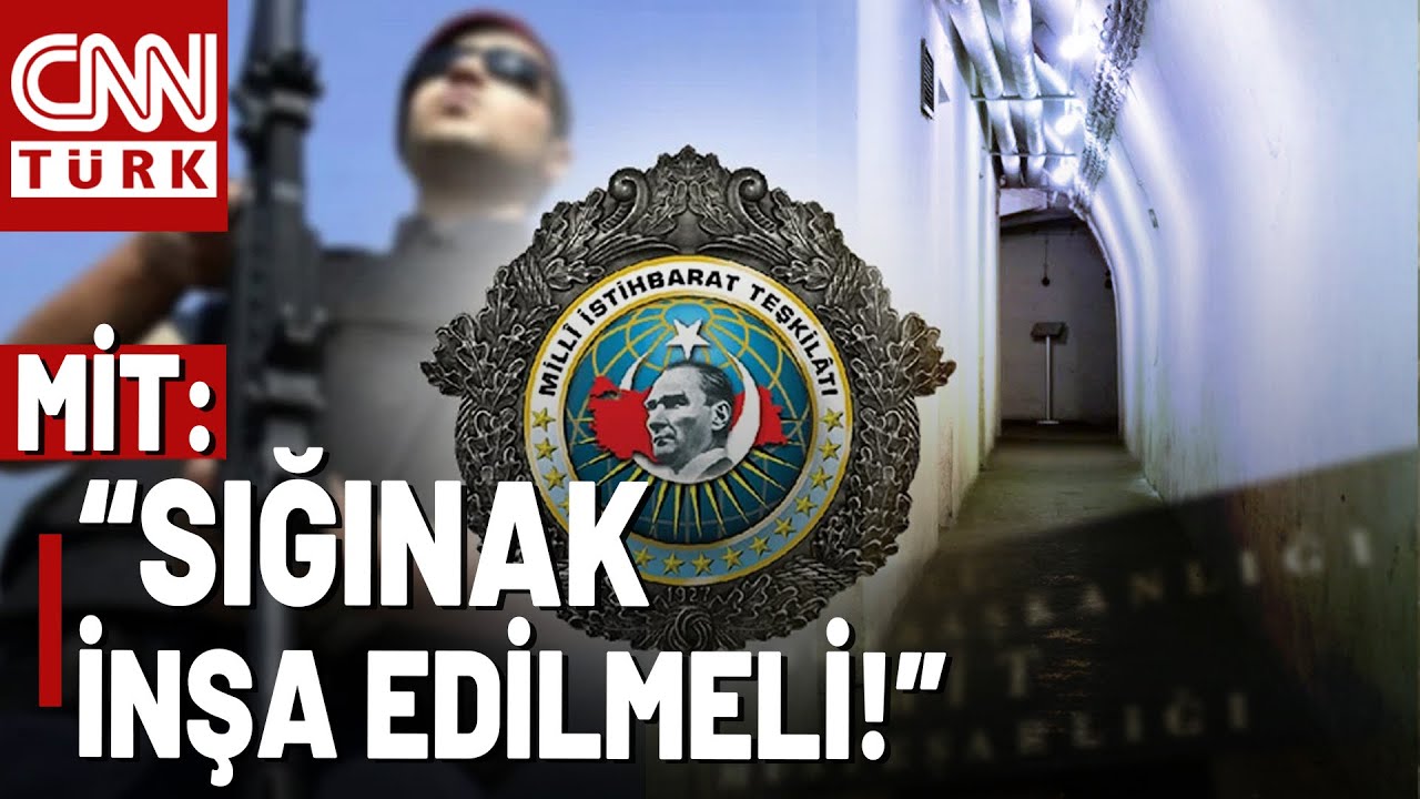 MİT Akademisi: Sığınaklar İnşa Edilmeli! "Savaş Yakın, Hazırlanın" Raporu Mu?