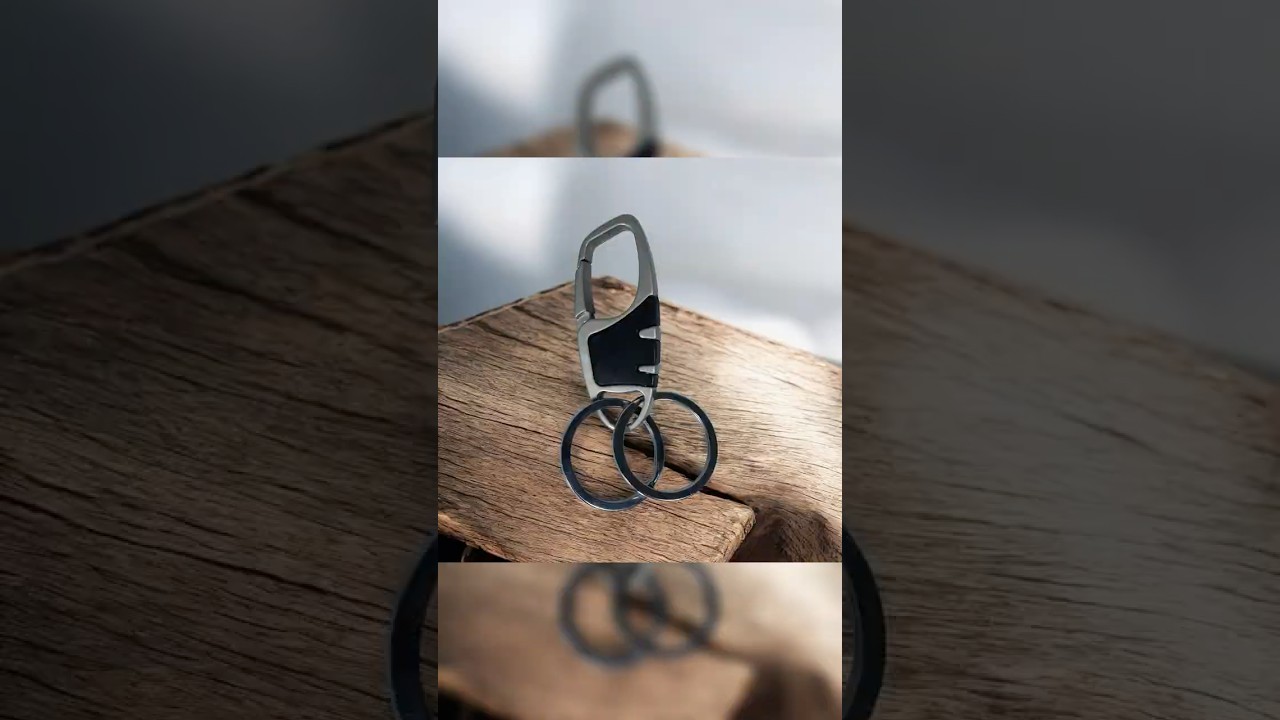 Pratinjau video produk Taffware Gantungan Kunci Karabiner Keychain Clip Hooks Quickdraw - SN19