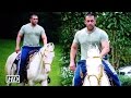 Salman Khan practising horse riding for Sultan