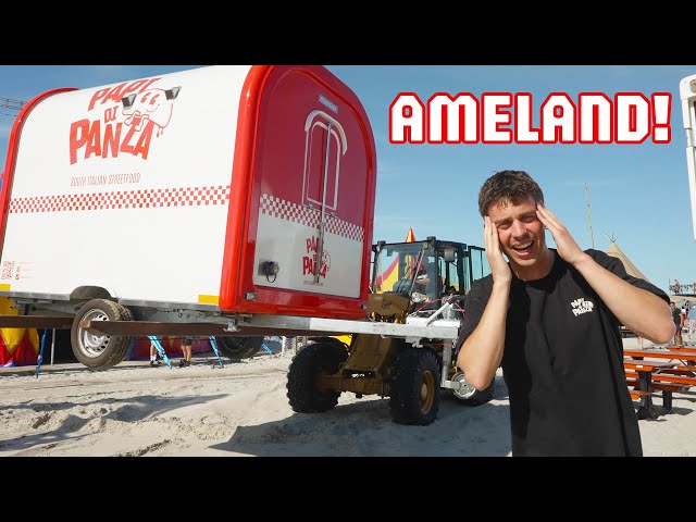 Wij gaan naar AMELAND met onze FOOD TRUCK!! (vlog 24)
