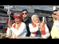 Prime Minister Modi Leads Vibrant Roadshow in Dausa, Rajasthan | News9