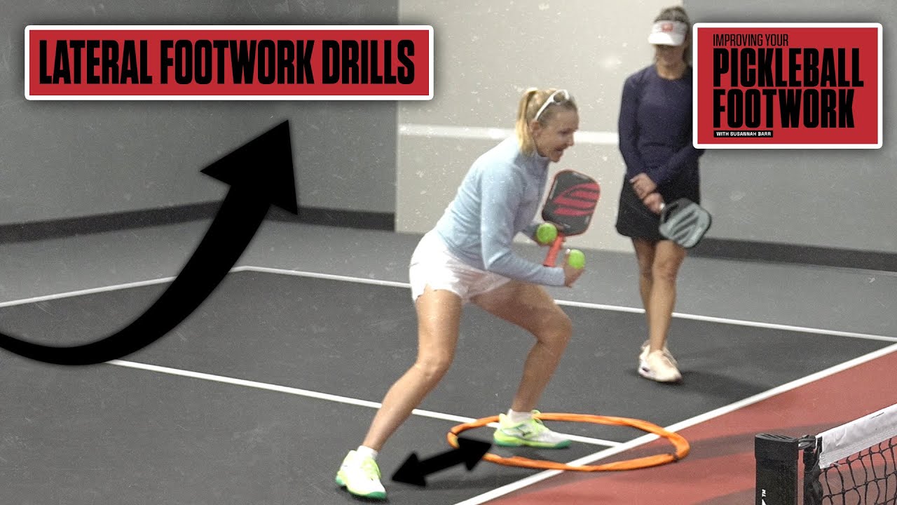 Improving Your Lateral Footwork Along the Pickleball Kitchen Line