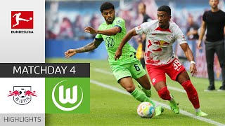 RB Leipzig — VfL Wolfsburg 2-0 | Highlights | Matchday 4 – Bundesliga 2022/23