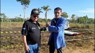 Blog do Juares acompanha acidente aéreo que matou piloto carbonizado em MT
