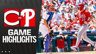 Reds vs. Phillies Game Highlights (7/4/25) | MLB Highlights