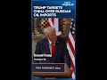 Trump Tariffs | Trump Targets China Over Russian Oil Imports