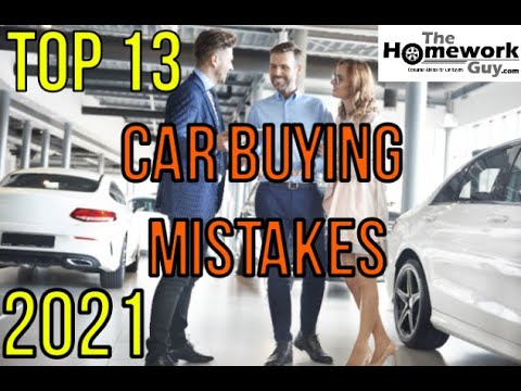 13 Car Buying Mistakes - How Auto Dealerships rip you off - Advice by Kevin Hunter (TBFS Radio)