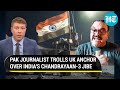 Pak Journalist's Funny Retort to British Journalist Over India's Moon Mission Goes Viral