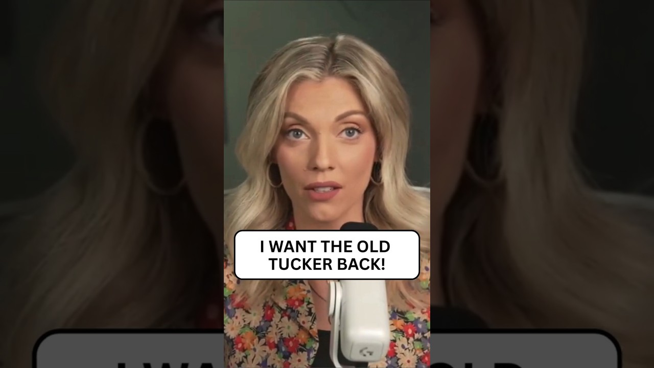 I want the old Tucker Carlson back!