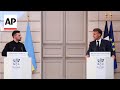Macron says 26 countries pledge troops as a reassurance force for Ukraine