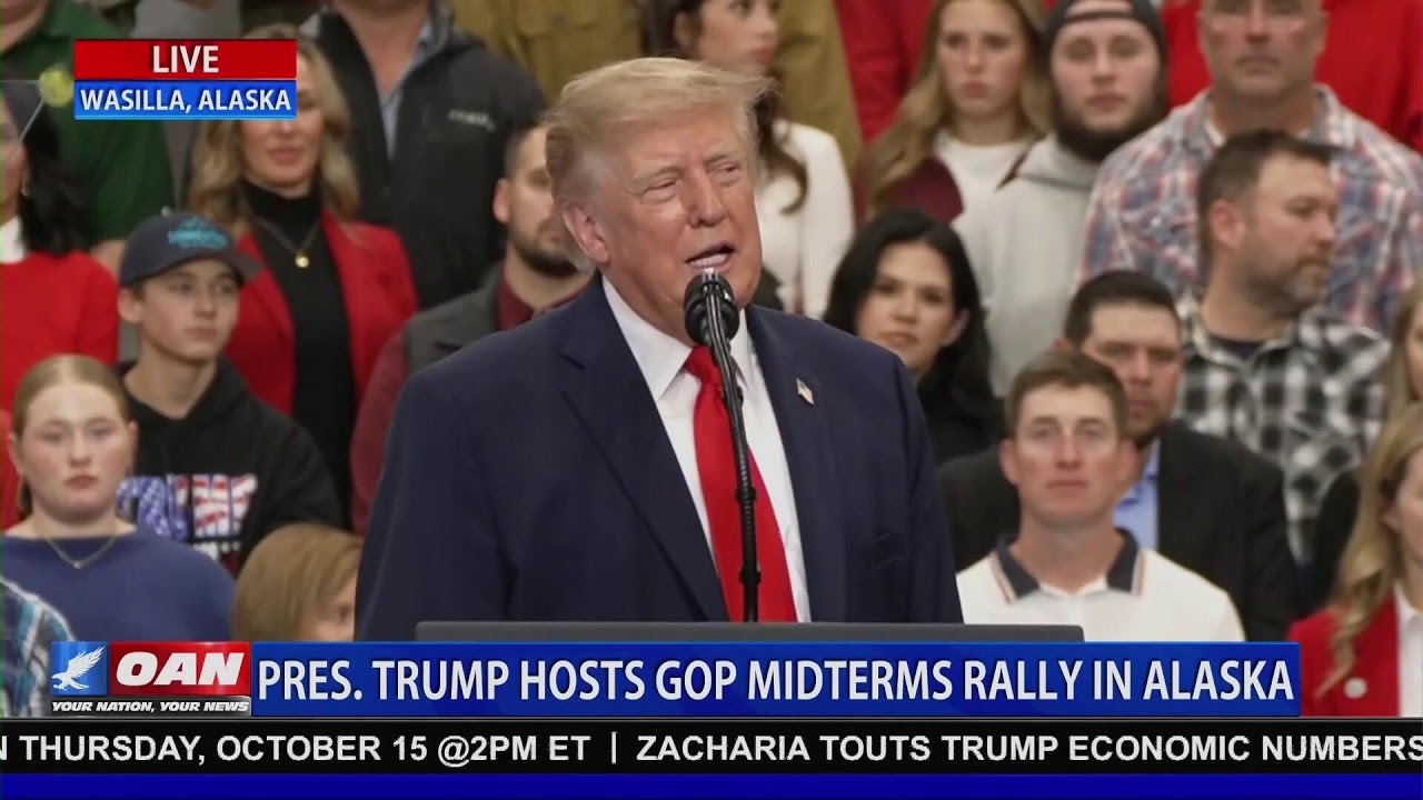 LIVE: Pres. Trump Hosts GOP Midterms Rally in Alaska