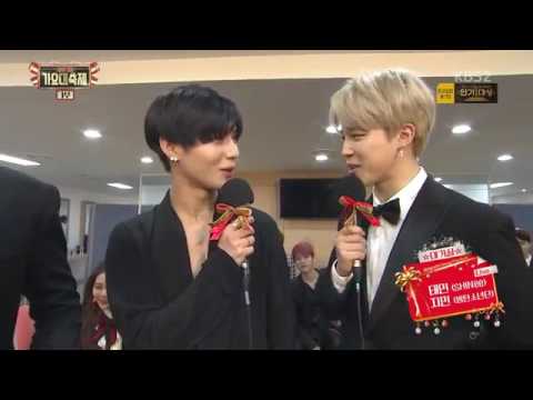Shinee Taemin and BTS Jimin looks cute together