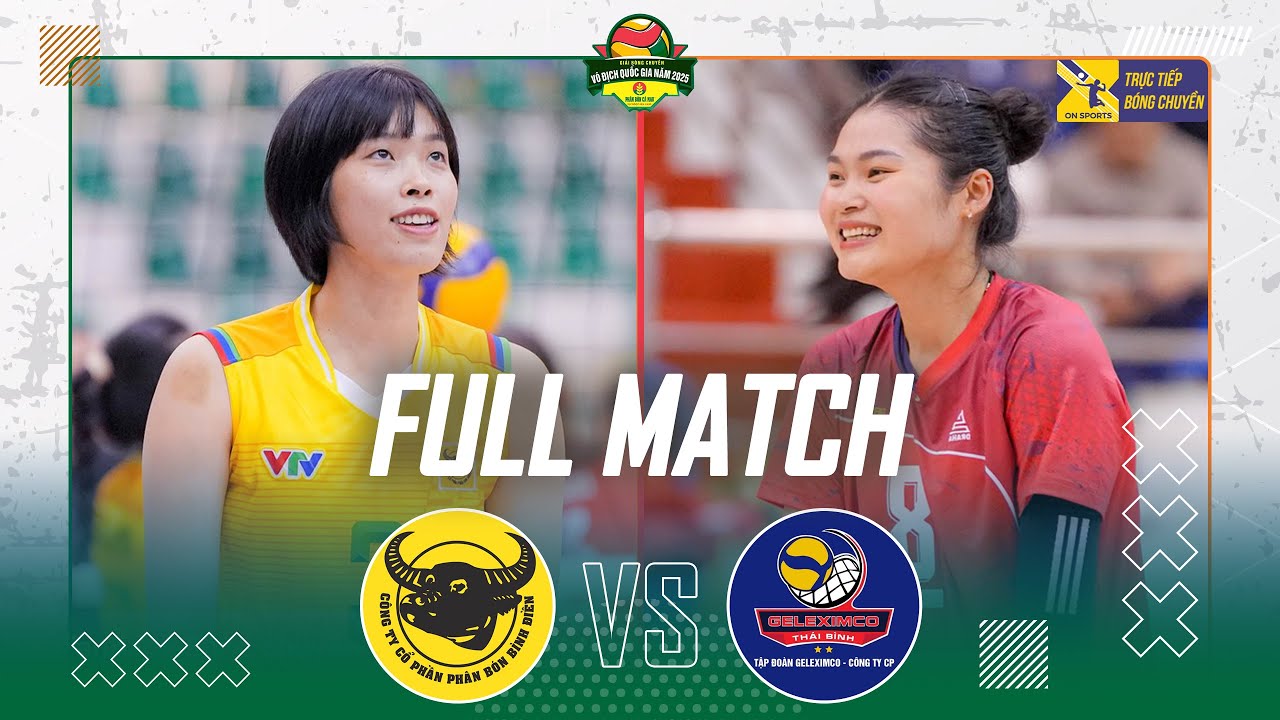 🔴Full Match | VTV BÌNH ĐIỀN LONG AN vs GELEXIMCO THÁI BÌNH | Thanh Thúy rực cháy ngày trở về
