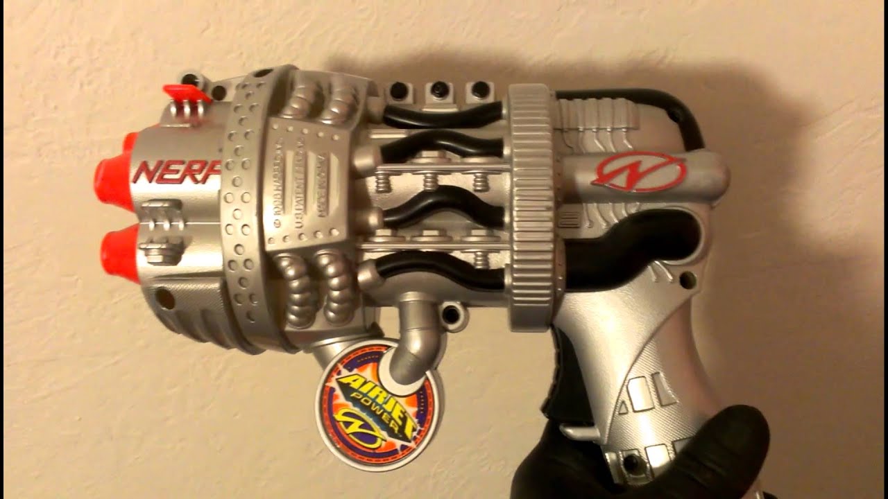 Old Nerf gun... - YouTube