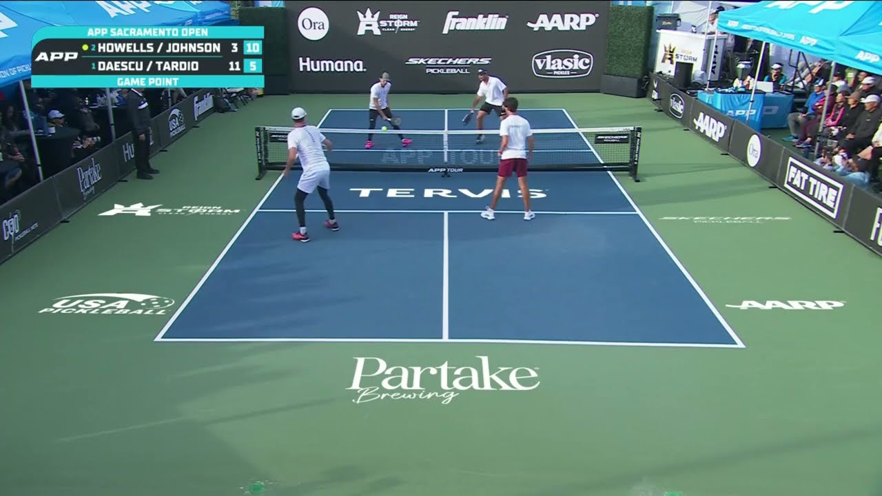 APP Sacramento Open I Men's Doubles I Johnson/Howells VS Daescu/Tardio