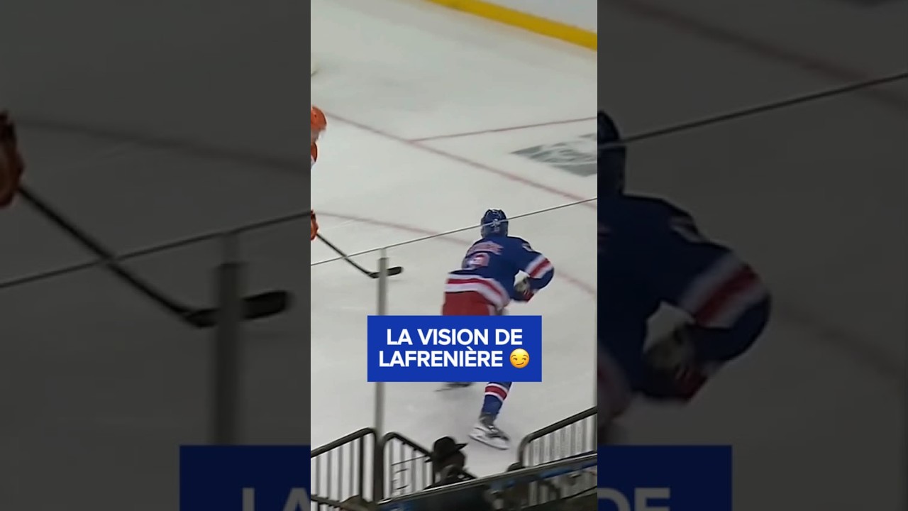 Alexis Lafrenière, le chef-d’orchestre des Rangers! 🎺