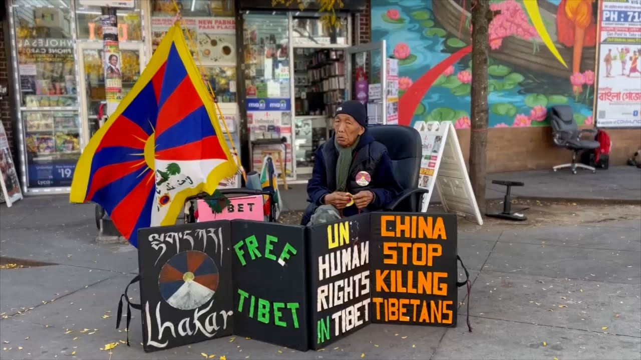Tsering Dongshi Advocates for Tibet and Raises Awareness Every Wednesday in New York