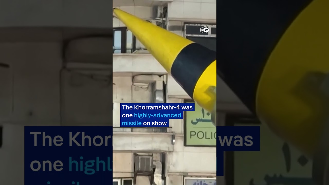 Iran parades ballistic missiles through Tehran | DW News