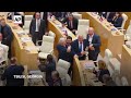 Skirmishes erupt in Georgian Parliament during discussion over divisive bill  - 00:50 min - News - Video