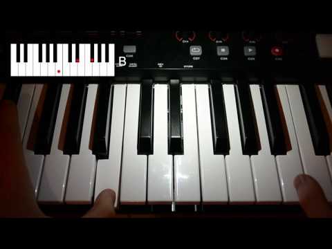 Make Love - Daft Punk (Piano Tutorial) With Chord Diagrams