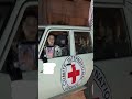 Red Cross transfers hostages in Gaza as onlookers cheer  - 00:29 min - News - Video