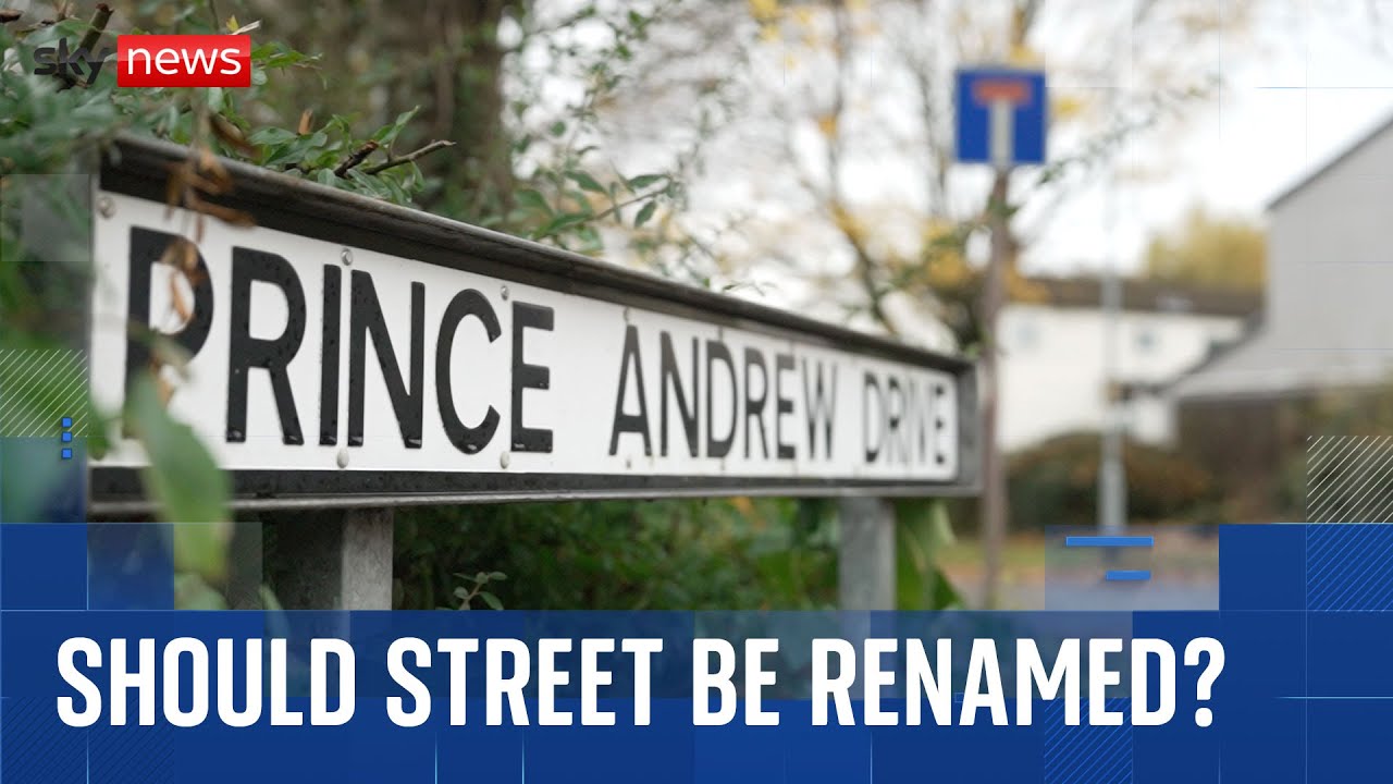 Should Prince Andrew Drive be renamed? Divided residents say other royals should be honoured