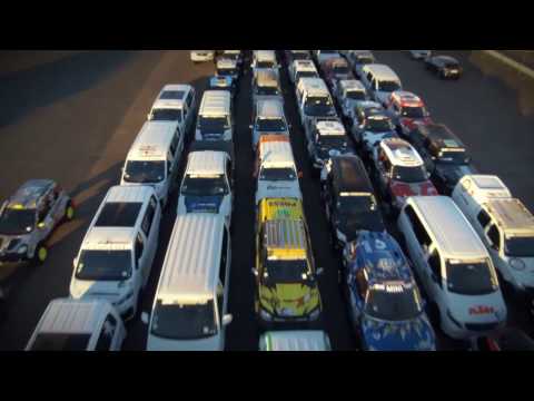 The vehicles are leaving to South America! - Drone - Dakar 2017