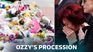 Watch in full - Fans say goodbye to Ozzy Osbourne in Birmingham procession | ITV News