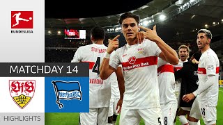 VfB Stuttgart — Hertha Berlin 2-1 | Highlights | Matchday 14 – Bundesliga 2022/23