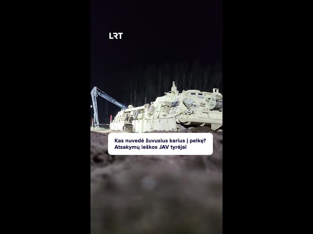 Kas nuvedė žuvusius karius į pelkę?