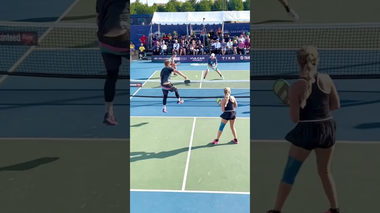 Shake, Bake, and Overtake. #pickleball