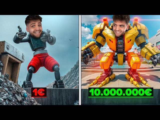 1$ VS 10.000.000$ ΡΟΜΠΟΤ στο GTA RP