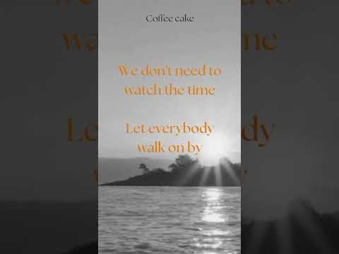 Coffee cake Benson Boone ~ cover