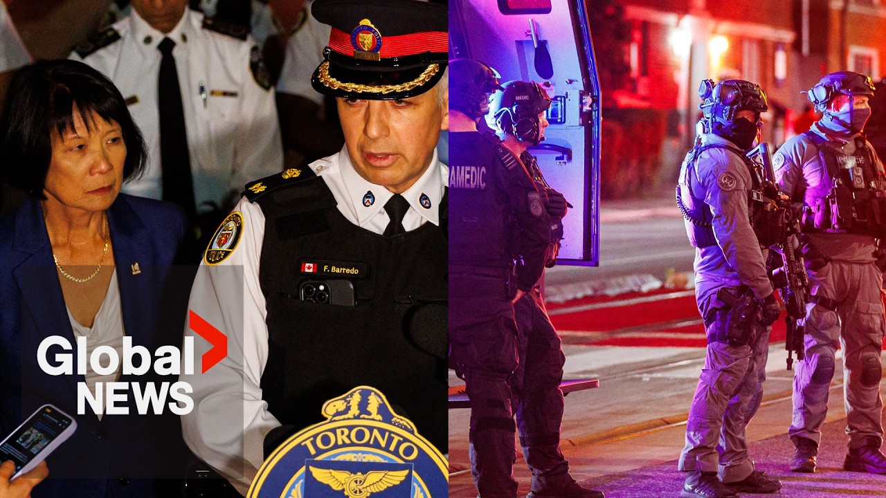 2 dead, 4 injured after "exchange of gunfire" in the middle of Toronto street festival | FULL