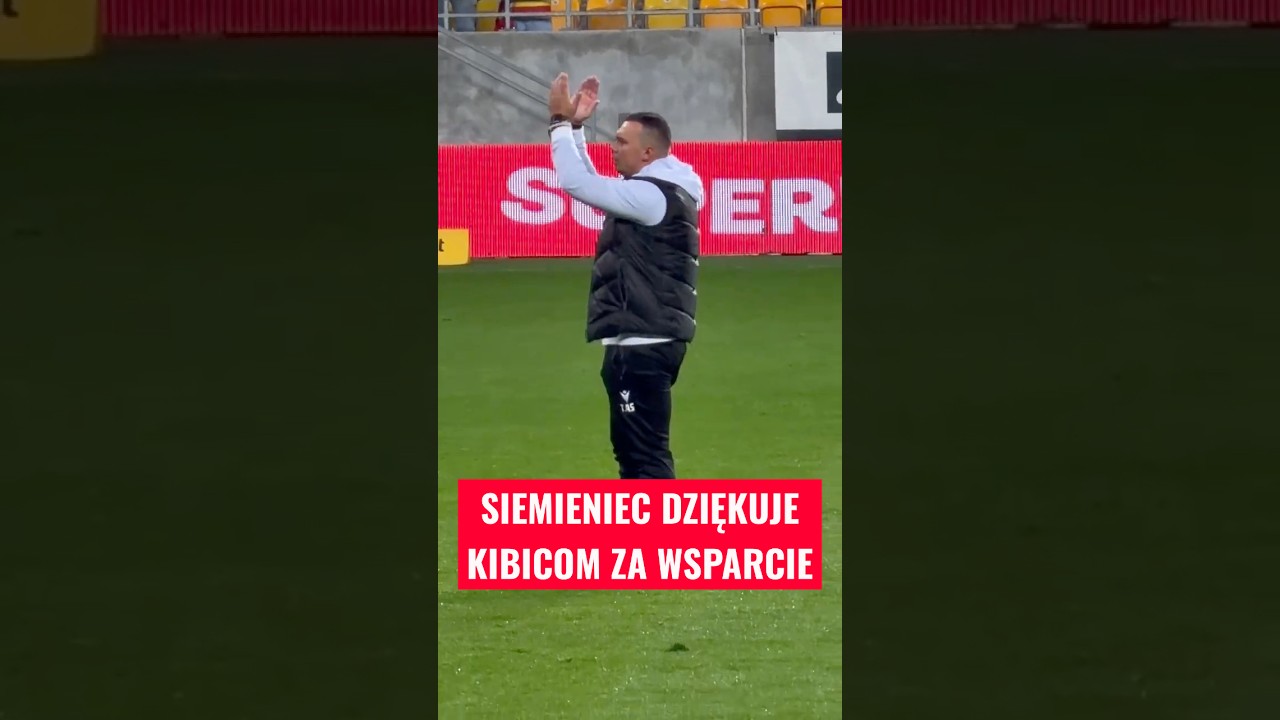 Kibice jagiellonii wspierają trenera siemieńca #shorts