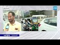 GIG Workers Protest in Hyderabad | Cab Drivers Protest | Sakshi TV